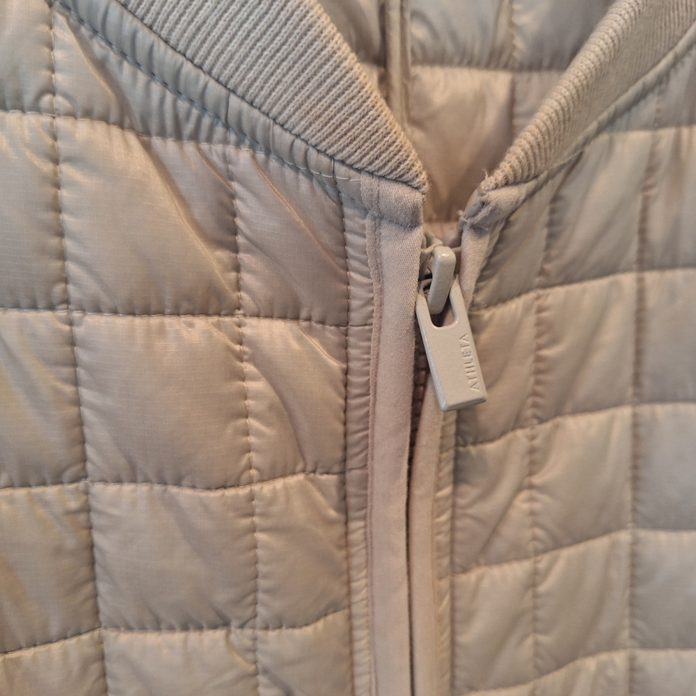 Quilted Beige Jacket - Picture 3 of 6